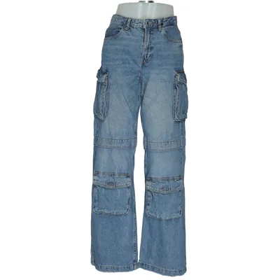 Cargobyxor (Blå) från Bershka Denim