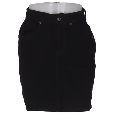 Denim skirt (Black) from Dr. Denim Cotton, Elastane