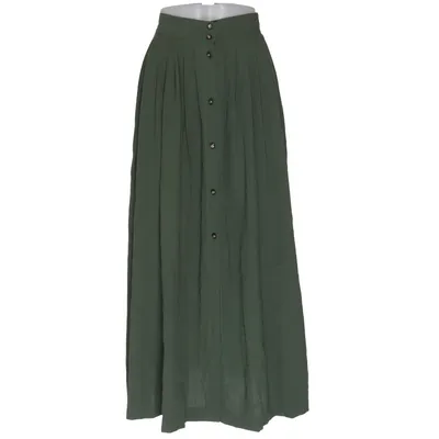 Kjol (Grön) från Getti by Lena Liljegren Polyester, Viskos