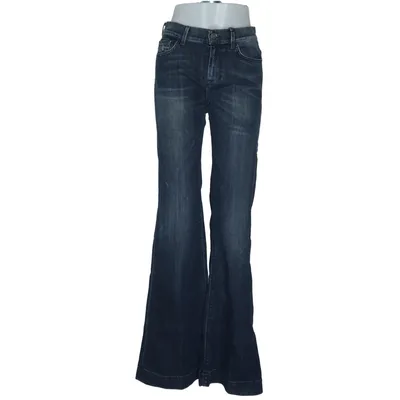 Jeans (Blå) från 7 for All Mankind Bomull, Elastan