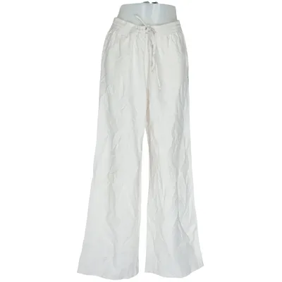 Palazzohose (Beige) von H&M Premium Quality Leinen, Baumwolle