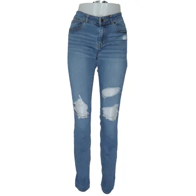 Jeans (SKINNY) fra Jolina Bomuld, Elastan, Polyester
