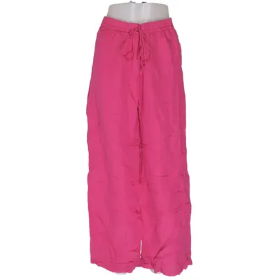 Bukser (Pink) fra H&M Linned, Viscose