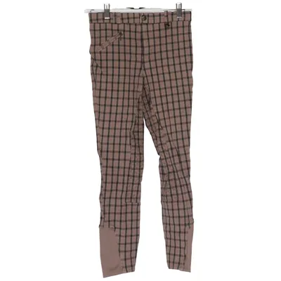 Reithose (Braun, Schwarz) von Domino Baumwolle, Elasthan