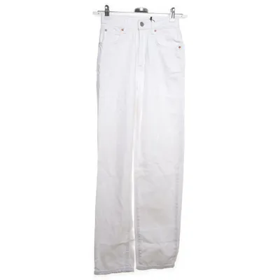 Jeans (White) from Never Denim by Bik Bok Cotton, Lyocell