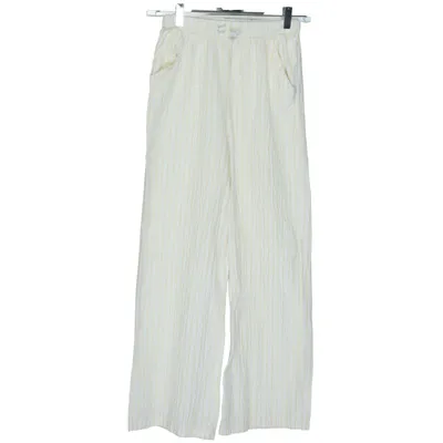 Palazzobukser (Beige, Hvid) fra LC Waikiki Bomuld, Elastan, Polyester