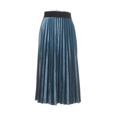 Maxi nederdel (Blå) fra Lindex Elastan, Polyester