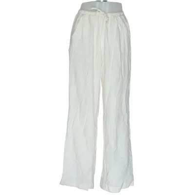 Palazzo pants (White) from Madlady Linen, Viscose