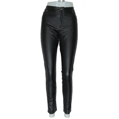Pantalon (Noir) de Emery Rose Polyester, Polyuréthane