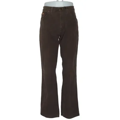 Jeans (Brun) från Wrangler Bomull, Elastan