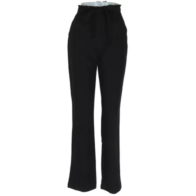 Pants (Black) from Pieces Elastane, Polyester, Viscose