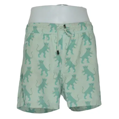 Zwemshort (Groen) van Nikben Elastaan, Polyester