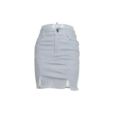 Denim skirt (Blue) from The Kript Cotton