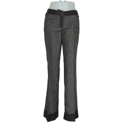 Suit pants (Gray, Brown) from Mariella Rosati Polyamide, Viscose, Wool