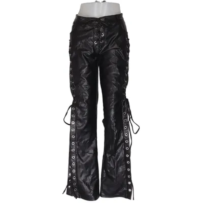 Pantalon (Noir) de Disturbia Polyester, Polyuréthane