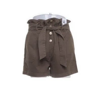 Denim shorts (Groen) van Denim Co Katoen