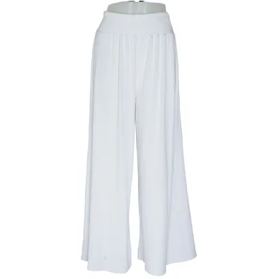 Palazzobukser (Hvid) fra Antonello Serio Elastan, Polyester