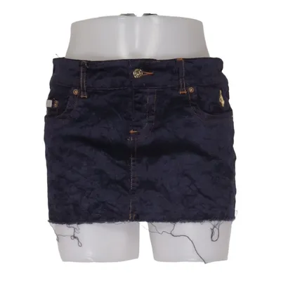 Denim skirt (Blue) from Baby Phat Cotton, Elastane, Viscose