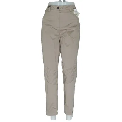 Chinos (Blue Willis med lynlås ved benene - beige) van Blue Willi's Katoen, Elastaan