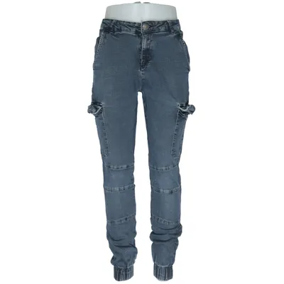 Pantalon cargo (Bleu) de Urban Classics Coton, Élasthane