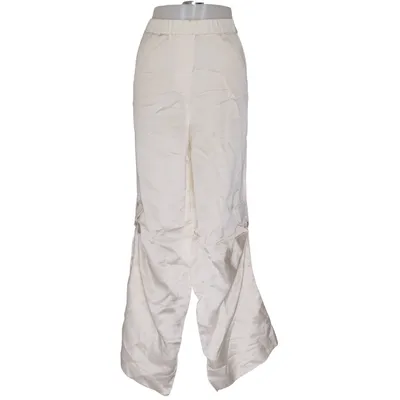Cargo pants (White) from Luisa Cerano Cotton, Linen, Viscose