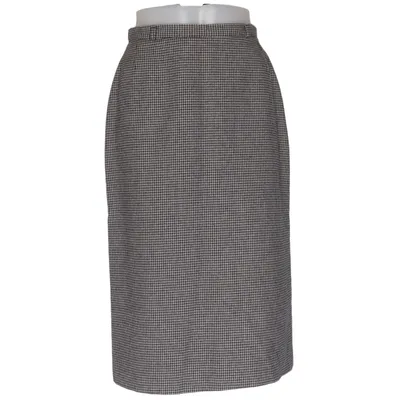 Rock (Grau, Schwarz) von Lindbergs Polyester, Wolle