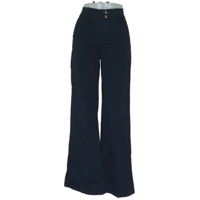 Pantalon patte d'éléphant (Bleu) de Newhouse Coton, Élasthane