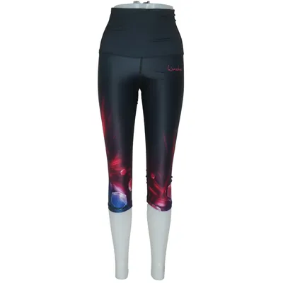 Sports tights (Black, Red, Blue) from Winshape Elastane, Polyester