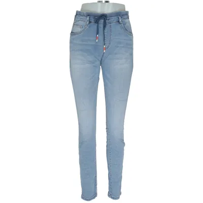 Jeans (Blue) from Marta du Chateau Cotton, Elastane