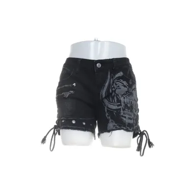 Jeansshorts (Svart) från Motörhead Bomull, Elastan, Polyester