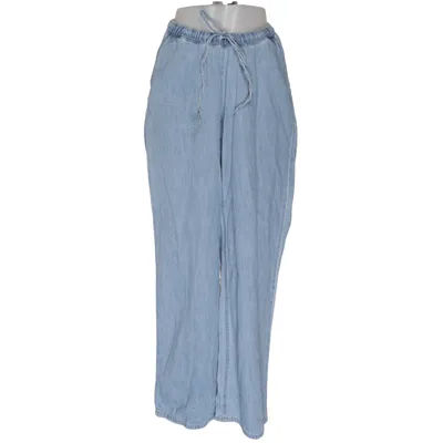 Mammabyxor (Blå) från H&M Mama Bomull, Lyocell