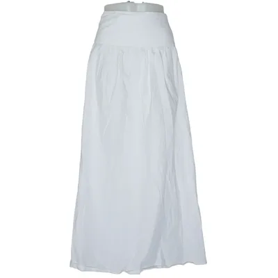 Jupe longue (Blanc) de ASOS Design Coton