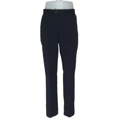 Pantalon de costume (Noir) de Uniform Partner Élasthane, Polyester, Laine
