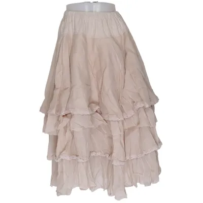 Maxirock (Beige) von Ewa I Walla Baumwolle
