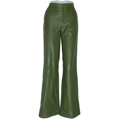 Pants (Green) from Zara Polyester