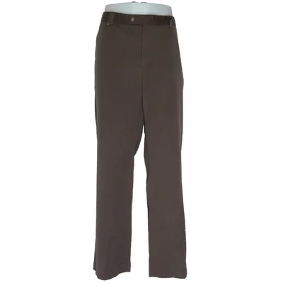 Kostuumbroek (Bruin) van Madison Avenue Elastaan, Polyester