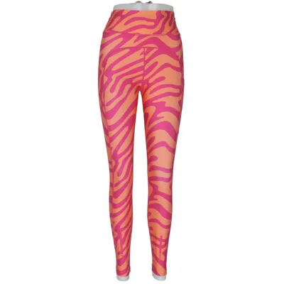 Sportleggings (Oranje, Roze) van New Apparel Elastaan, Polyamide