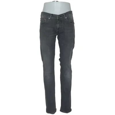 Jeans (Grå) fra Baldessarini Bomuld, Elastan