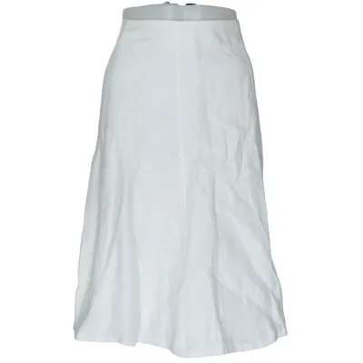Skirt (White) from Newhouse Acetate, Linen