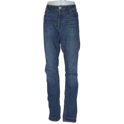 Spijkerbroek (Blauw) van Jack & Jones Jeans Intelligence Elastaan, Organisch katoen, Polyester
