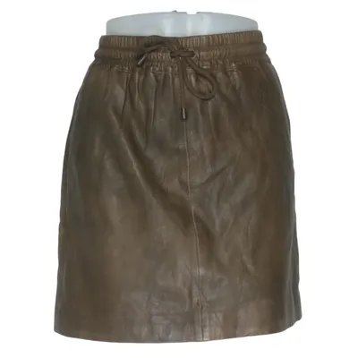 Jupe en cuir (Marron) de Depeche Cuir, Polyester