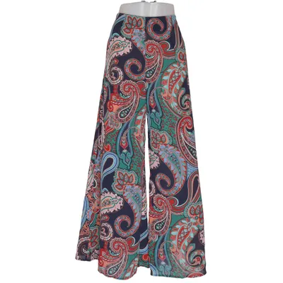 Palazzo pants (Blue, Multicolored) from Shein Polyester