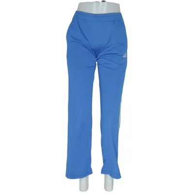 Træningsbukser (Blå, Hvid) fra Adidas Polyester