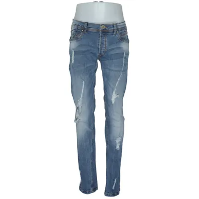 Jeans (Blue) from Alcott Cotton, Elastane