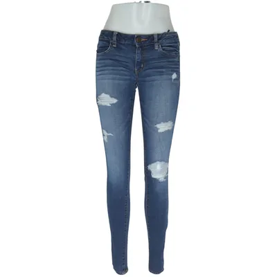Jeans (Blå) från American Eagle Outfitters Bomull, Elastan, Polyester, Viskos