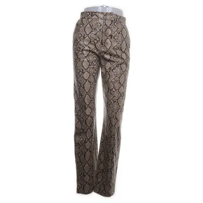 Pantalon (Beige, Noir, Multicolore) de Zara Polyuréthane