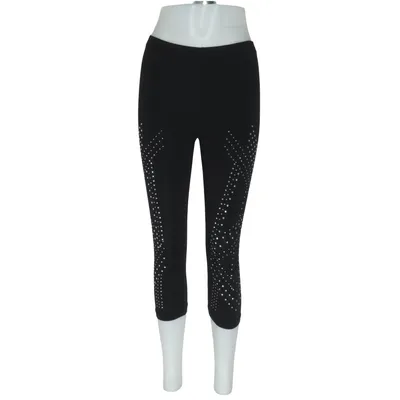 Leggings (Black) from Rainbow Collection Cotton, Elastane