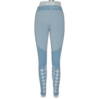 Sports tights (Blue, White) from WYTE Elastane, Polyamide, Polyester
