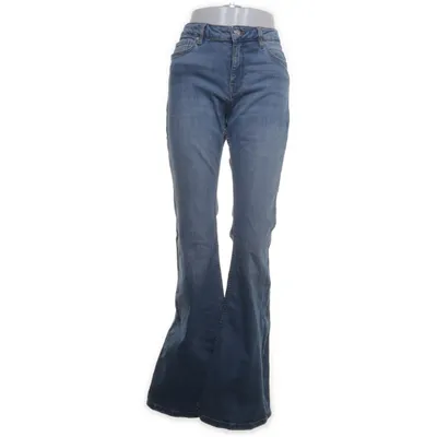 Jeans (Blå) från Mango Bomull, Elastan