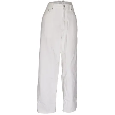 Jean (Blanc) de Uniqlo Jeans Coton, Polyester